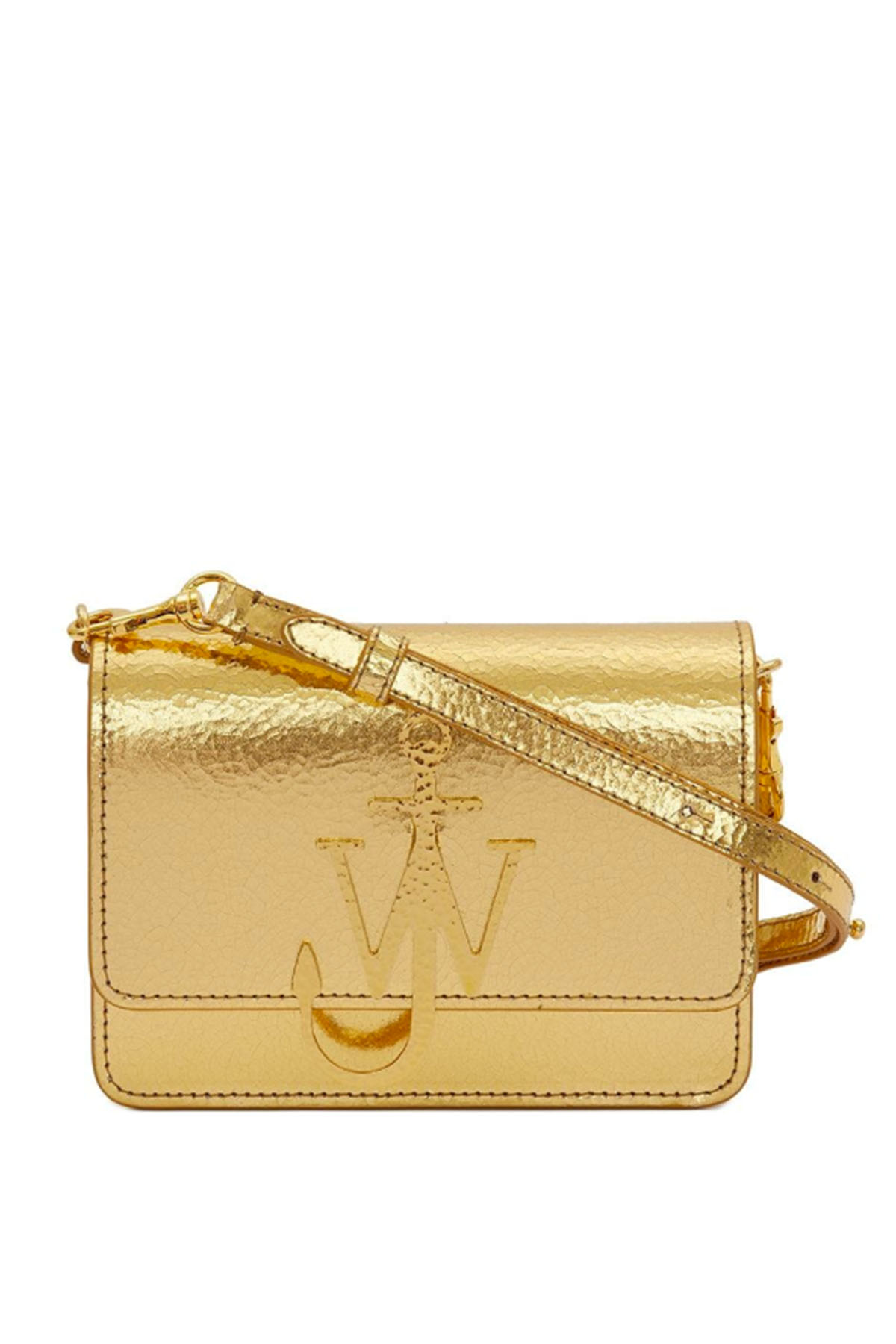 Anchor Logo bag in gold color - JW ANDERSON - Giordano Boutique