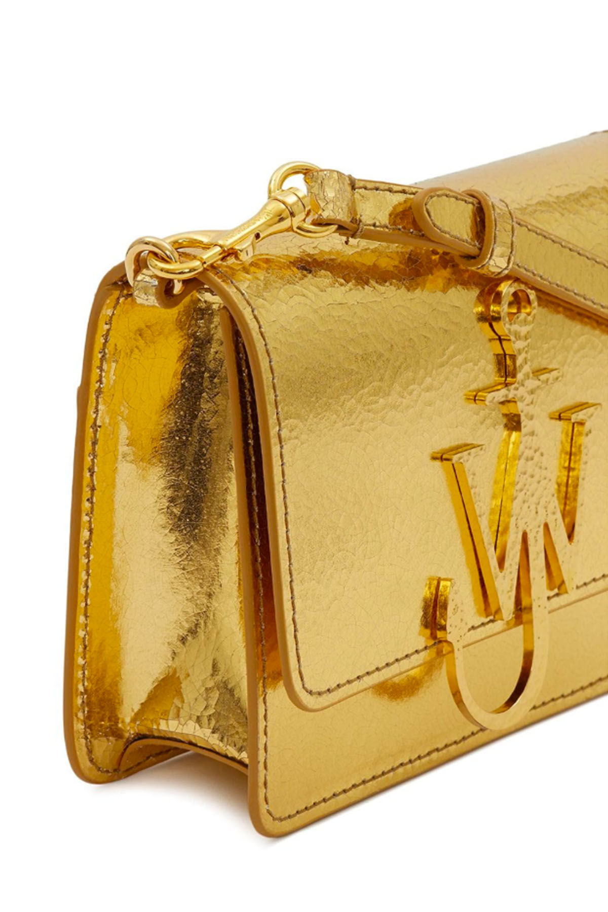 Anchor Logo bag in gold color - JW ANDERSON - Giordano Boutique