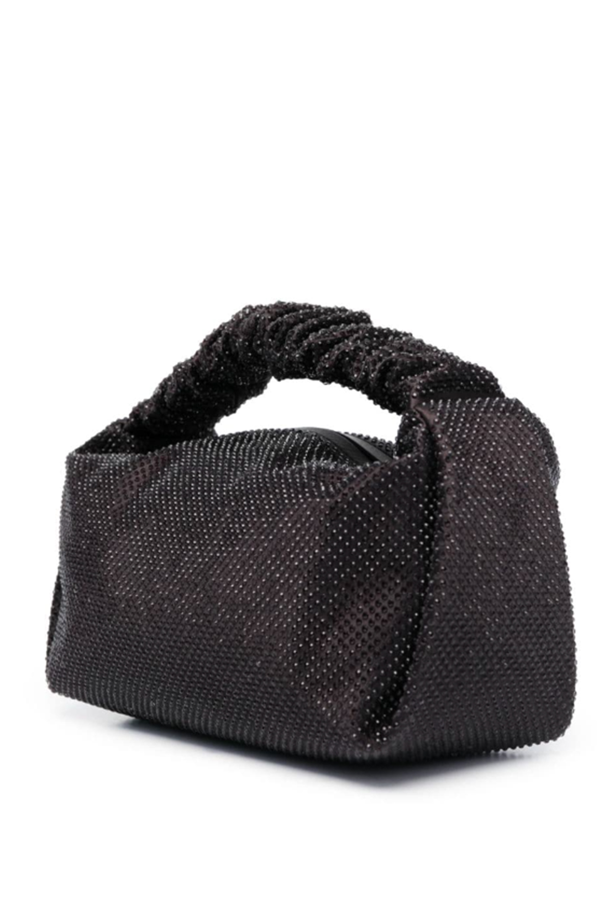 Scrunchie bag with crystals