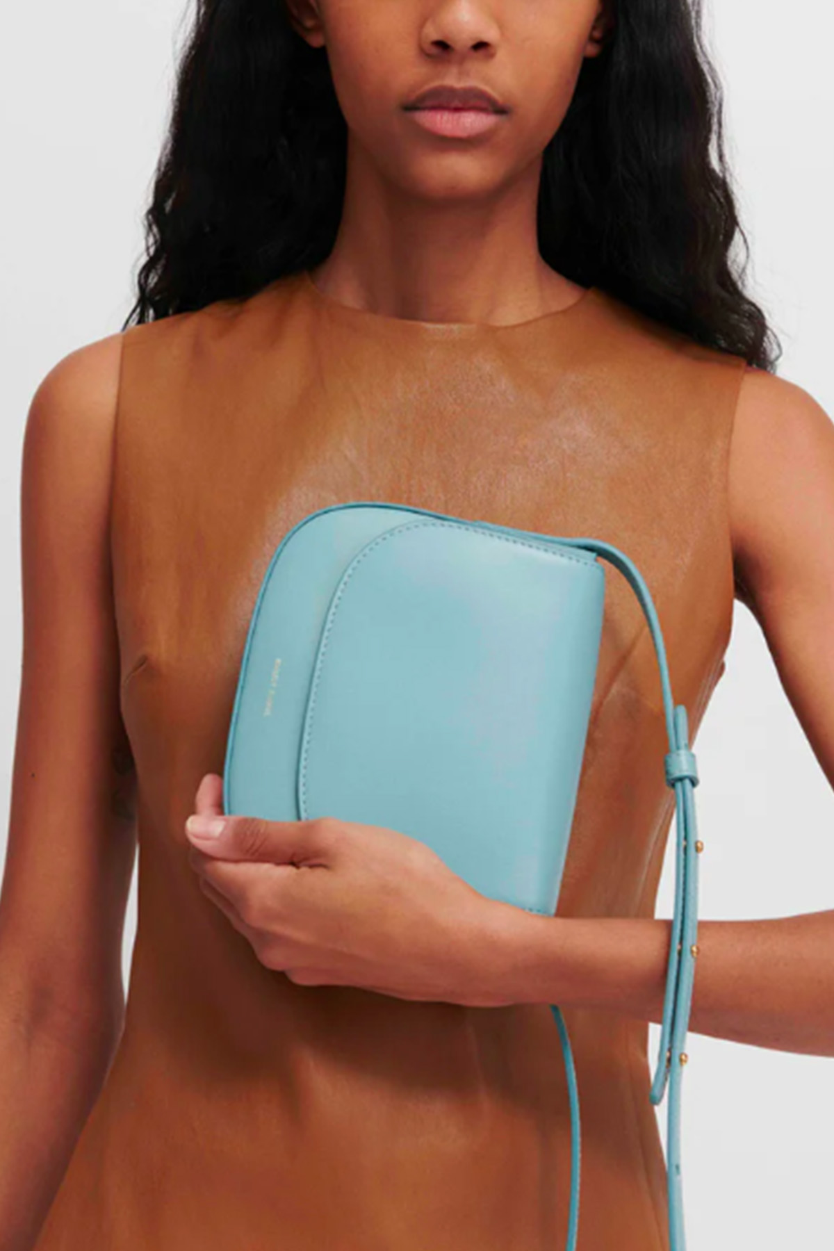 Vegan Apple Mini Crossbody Bag