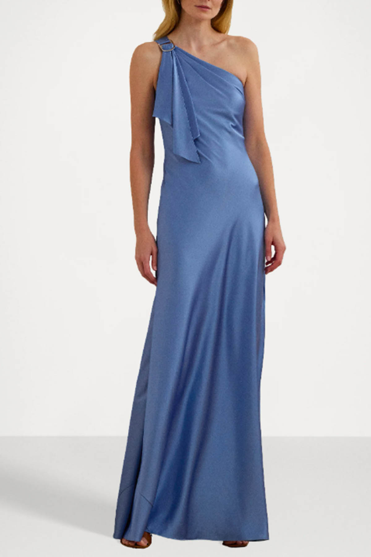 One shoulder dress - LAUREN RALPH LAUREN - Giordano Boutique