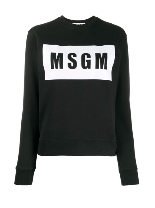 Felpa con logo MSGM | 2841MDM9620729999