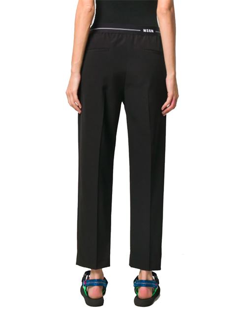 Pantaloni con logo in vita MSGM | 2842MDP10420730999