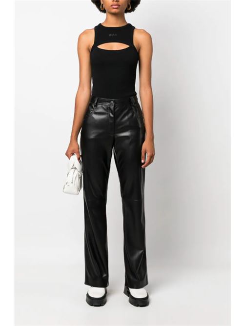 Pantaloni in ecopelle MSGM | 3541MDP1623760599