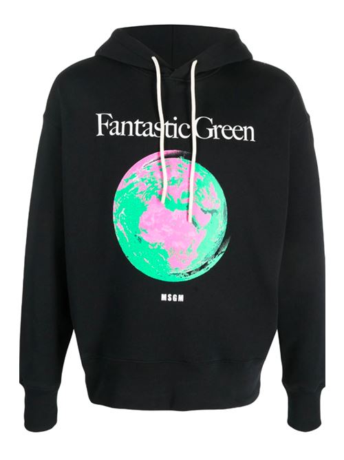Felpa Fantastic Green MSGM | 3546MM0723758199