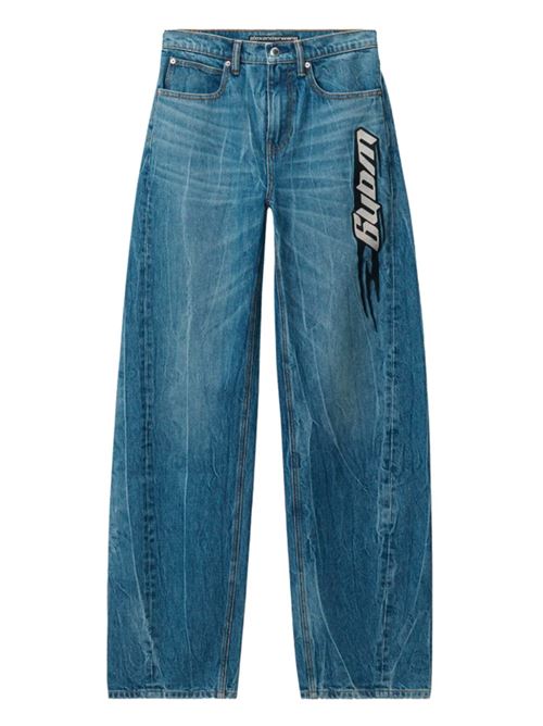Jeans with logo ALEXANDER WANG |  | 4DC4244490483A