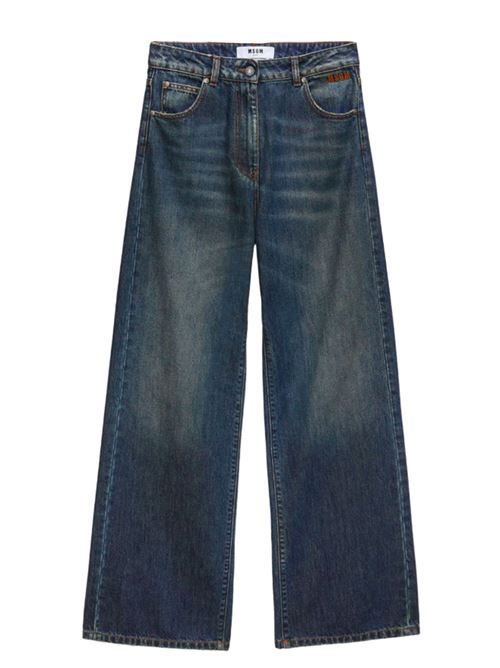 Jeans gamba ampia MSGM | 3741MDP230L247788
