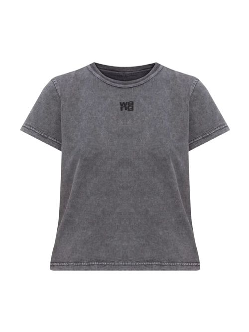 T-shirt con logo ALEXANDER WANG | T-shirt | 4CC3241521032B
