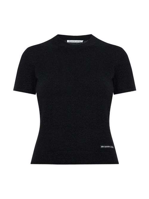 T-shirt in lana ALEXANDER WANG | Maglie | 4KC1261114001