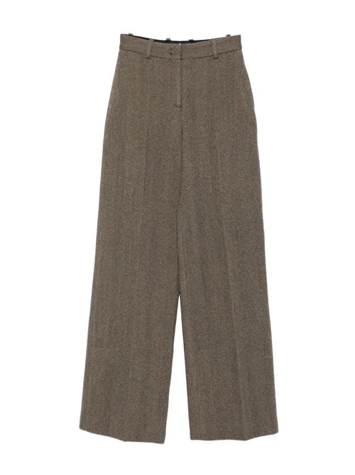 Pantaloni in pied de poule ERMANNO SCERVINO | Pantaloni | D476P718OQRJ4701