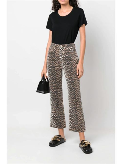 Jeans leopardato GANNI | J1059943