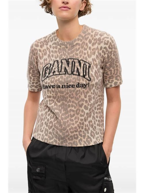 Maglia leopardata GANNI | K2500943