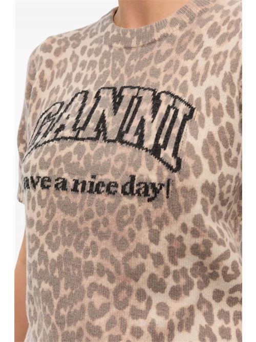 Maglia leopardata GANNI | K2500943