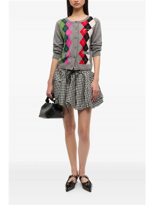Cardigan con rombi GANNI | K2512921