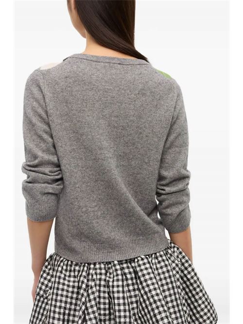 Cardigan con rombi GANNI | K2512921