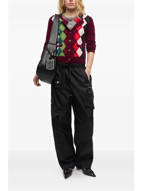 Cardigan con rombi GANNI | K2532730