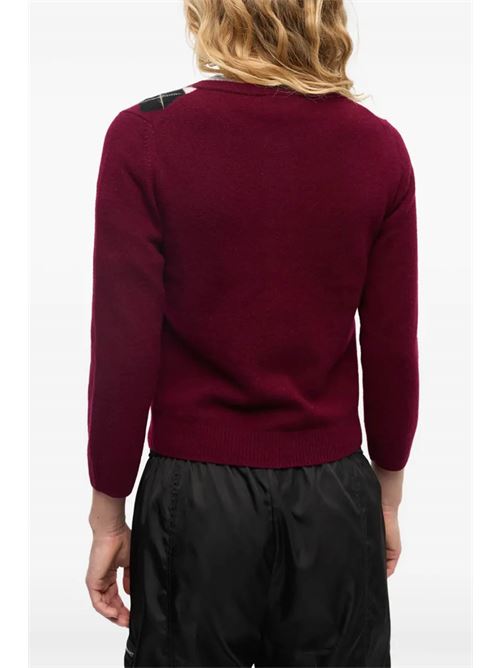 Cardigan con rombi GANNI | K2532730