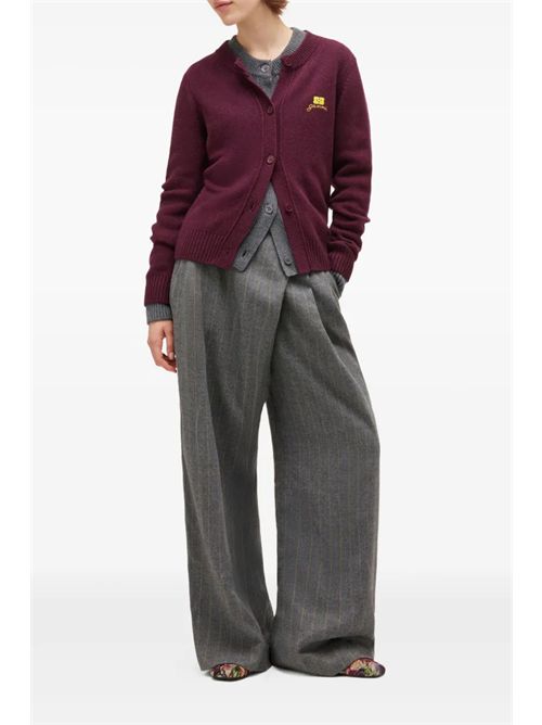 Cardigan con logo GANNI | K2593436