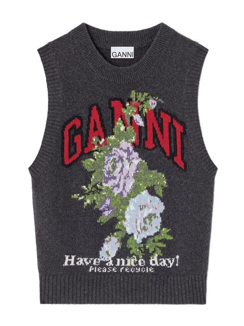 Logo vest GANNI | K2596252