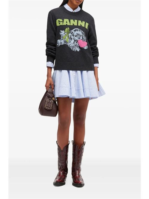 Logo shirt GANNI | K2597252