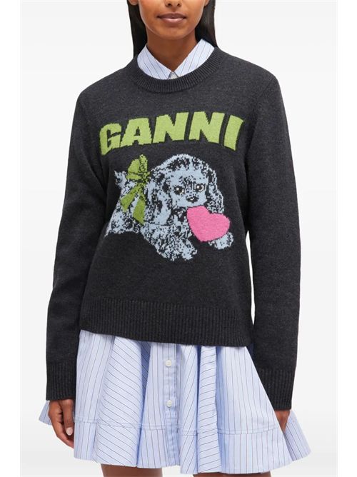 Logo shirt GANNI | K2597252