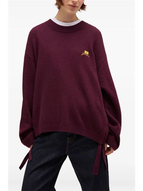 Maglia con logo GANNI | K2631436