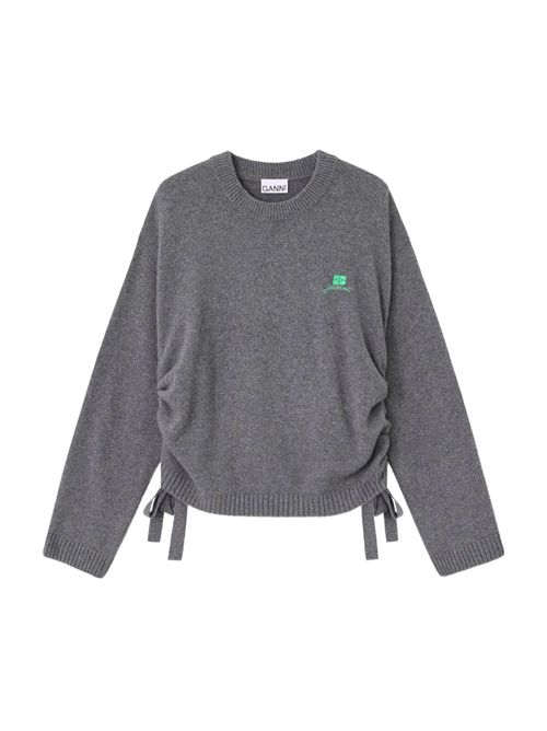 Maglia con logo GANNI | K2632220