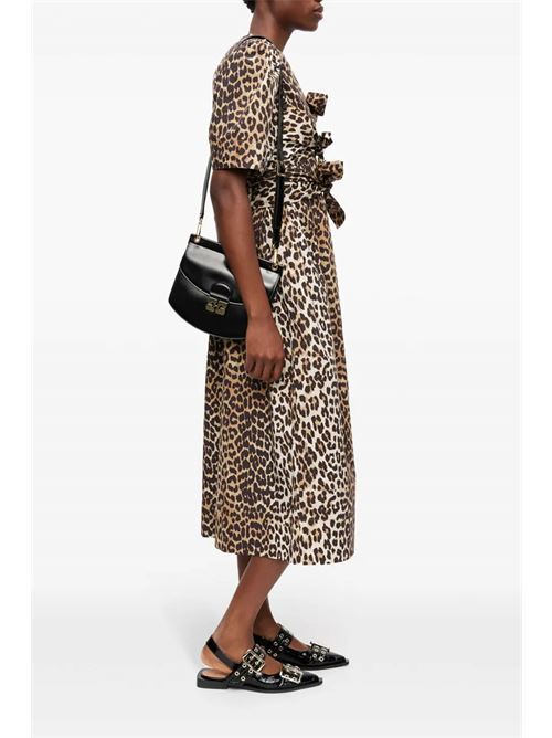 Abito leopardato GANNI | W0373943