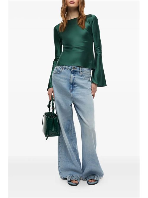 Satin blouse GANNI | W0740774