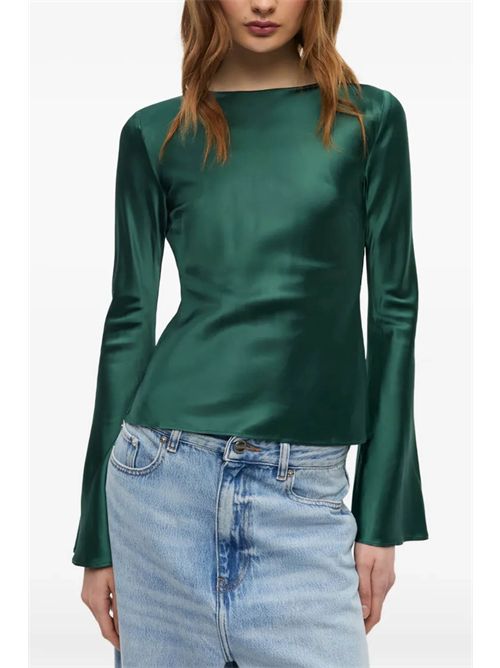 Satin blouse GANNI | W0740774