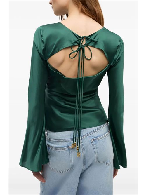 Satin blouse GANNI | W0740774