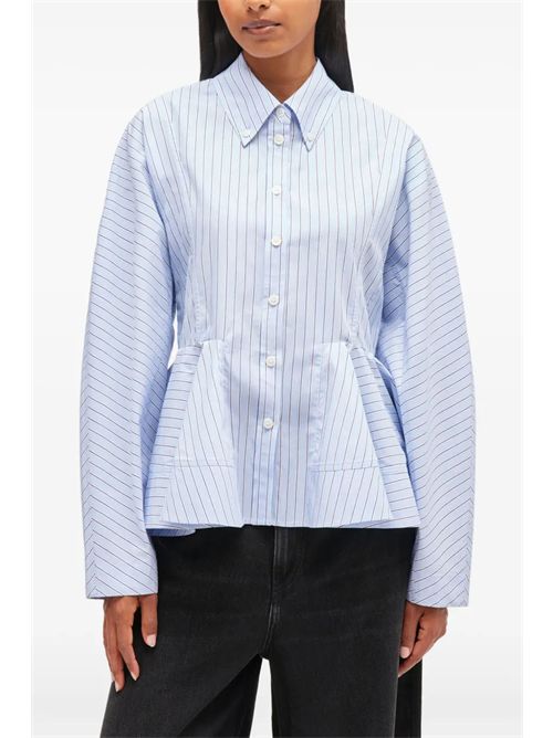 Striped shirt GANNI | W082401M