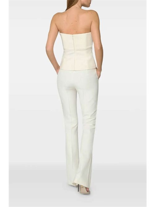 Bustier top with rhinestones GENNY | 79AAM615N0356021