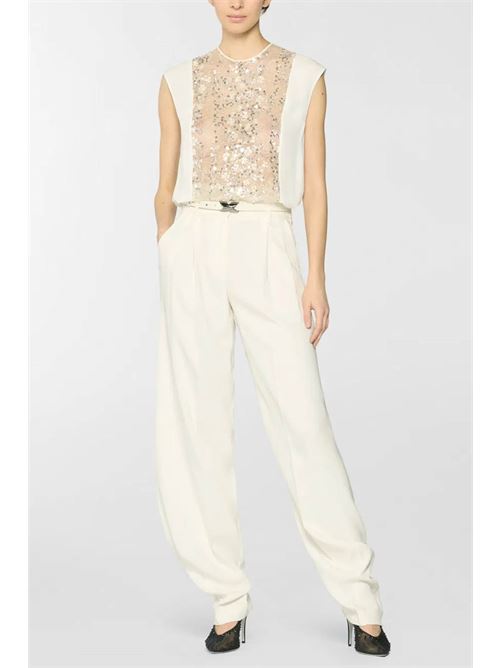 Top con ricamo e paillettes GENNY | 79AJM677NR010004