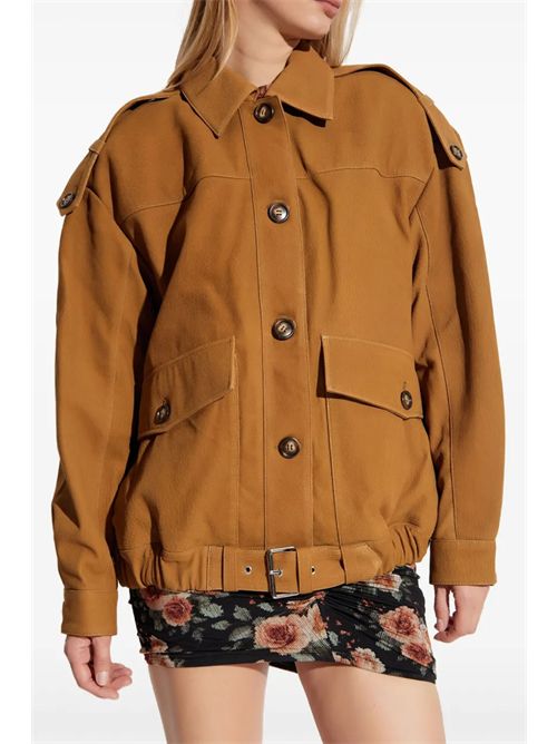 Giacca in pelle scamosciata Barrie IRO | 25WWM137BARRIEBRO3525W