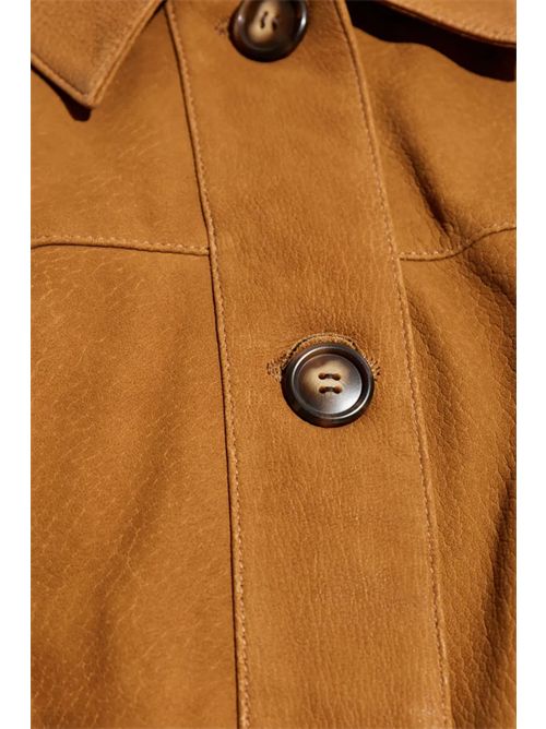 Giacca in pelle scamosciata Barrie IRO | 25WWM137BARRIEBRO3525W