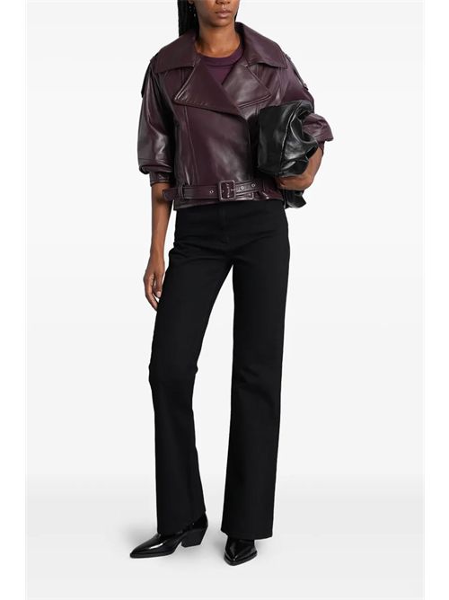 Giacca in pelle Yuria IRO | 25WWM137YURIAPUR5125W