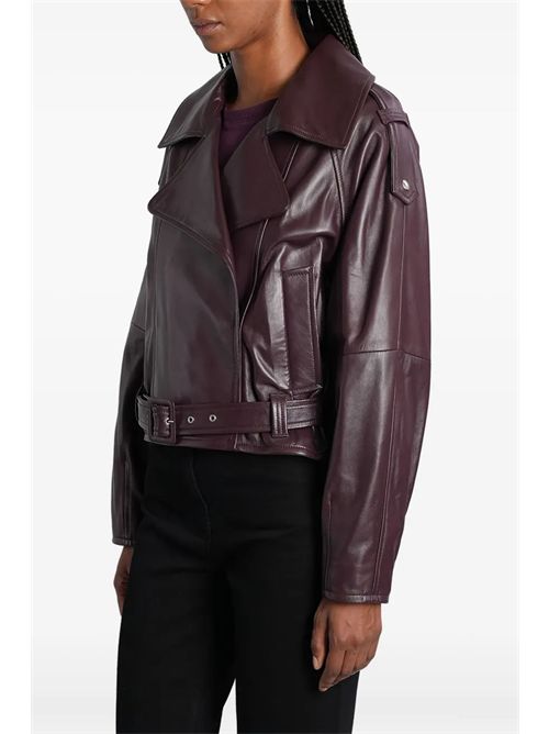 Giacca in pelle Yuria IRO | 25WWM137YURIAPUR5125W