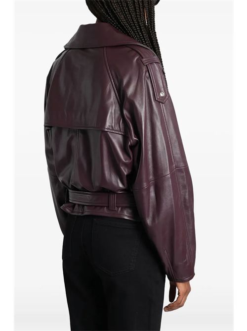 Giacca in pelle Yuria IRO | 25WWM137YURIAPUR5125W