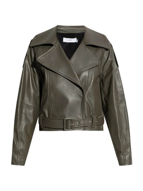 Giacca in pelle Yuria IRO | 25WWP137YURIAGRE5725W