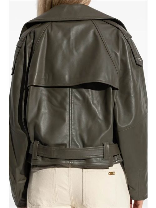 Giacca in pelle Yuria IRO | 25WWP137YURIAGRE5725W