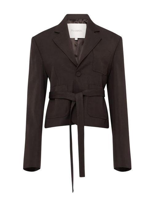 Giacca monopetto con cintura JW ANDERSON | Giacche | JK0400PG1684685