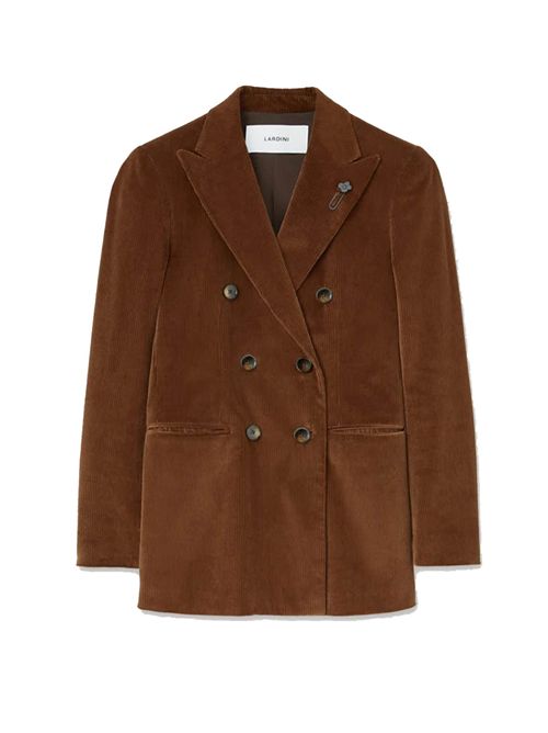 Giacca doppiopetto in velluto a coste LARDINI | A6ADAMFCN65401300
