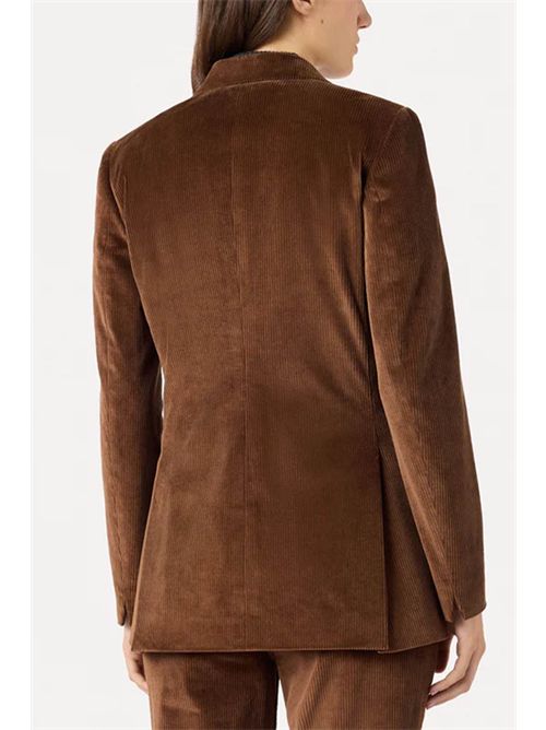 Giacca doppiopetto in velluto a coste LARDINI | A6ADAMFCN65401300