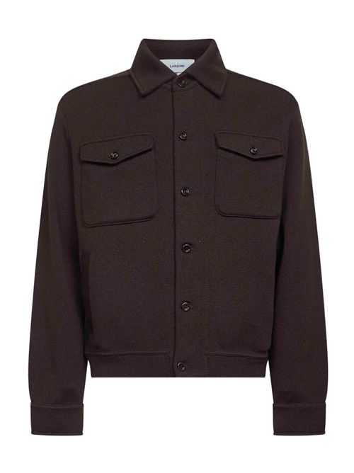 Single-breasted knitted jacket LARDINI | AALJM97CN65000450