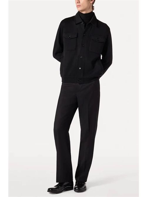 Single-breasted knitted jacket LARDINI | AALJM97CN65000999