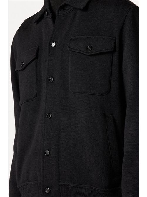 Single-breasted knitted jacket LARDINI | AALJM97CN65000999