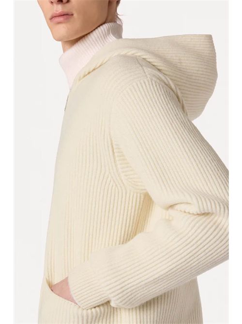 Zip-up cardigan with hood LARDINI | AALMML424AA65031120