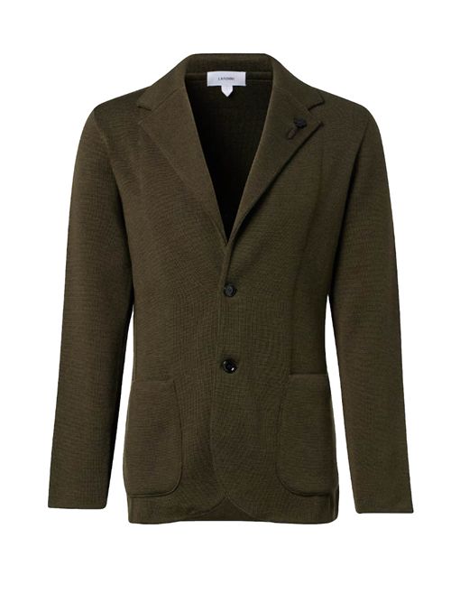 Giacca monopetto in maglia LARDINI | CNCLJM56CN65000500