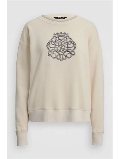 Felpa con logo LAUREN RALPH LAUREN | Felpe | 200980210001CR